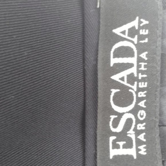 Escada Brown Pleated Dress Pants - Picture 4 of 4